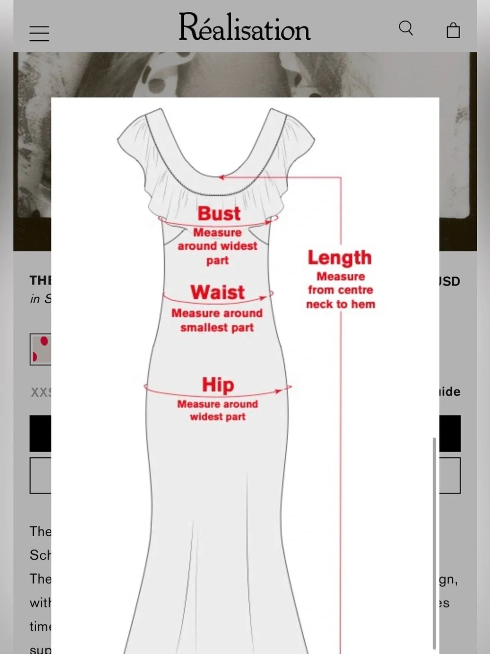 NWT Réalisation Par Claudia Dress - Picture 14 of 15